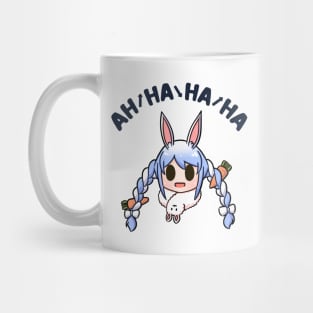 Usada Pekora laugh chibi head Mug